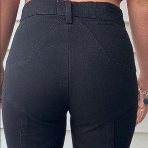 Revive Starbutt flare black jeans